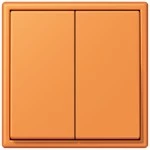 Jung FOHLC995225 Friends of Hue Funk-Wandsender Set 4-kanalig Serie LS orange clair 
