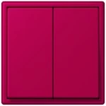 Jung FOHLC995230 Friends of Hue Funk-Wandsender Set 4-kanalig Serie LS rouge rubia 