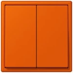 Jung FOHLC995260 Friends of Hue Funk-Wandsender Set 4-kanalig Serie LS orange vif 