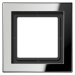 Jung GCRD2981 Rahmen 1-fach senkrechte und waagerechte Montage Metall verchromt LS-DESIGN glanzchrom 