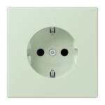 Jung LC1521218 SCHUKO Steckdose 16A 250V Schraubklemmen Serie LS vert anglâis pale 
