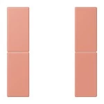 Jung LC502TSA233 Tastensatz 2-fach F50 Serie LS l'ocre rouge moyen 