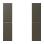 Jung LC502TSA32140 Tastensatz 2-fach F50 Serie LS ombre naturelle 31 