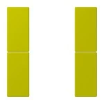 Jung LC502TSA4320F Tastensatz 2-fach F50 Serie LS vert olive vif 