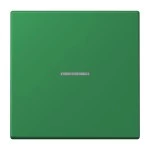 Jung LC990KO532050 Wippe 1-fach mit Lichtleiter Serie LS vert foncé 