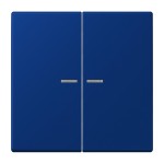 Jung LC995KO5261 Wippe 2-fach mit Lichtleiter Serie LS bleu outremer foncé 
