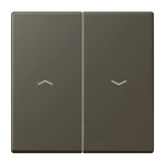 Jung LC995P241 Wippe 2-fach mit Pfeilsymbolen Serie LS ombre naturelle 31 