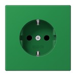 Jung LS1520BFGN SCHUKO Steckdose 16A 250V Thermoplast Serie LS grün (für SV) 
