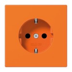 Jung LS1520BFO SCHUKO Steckdose 16A 250V Thermoplast Serie LS orange (für ZSV) 