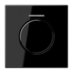 Jung LS1940KO5SW Abdeckung mit Lichtleiter für KNX Drehsensor Duroplast Serie LS schwarz 