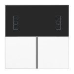 Jung LS4093TSAWW Tastensatz 3-fach F40 Raumcontroller Serie LS alpinweiß 