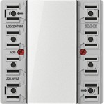 Jung LS5224TSM Tastsensor-Modul 24V AC/DC 20mA 2-kanalig 4 Schaltpunkte Serie LS 