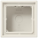Jung LS581AW Aufputz-Kappe 1-fach Serie LS cremeweiß 
