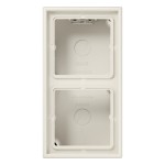 Jung LS582AW Aufputz-Kappe 2-fach Serie LS cremeweiß 