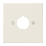 Jung LS964 Abdeckung für Befehlsgeräte mit 22,5mm Ø Duroplast Serie LS cremeweiß 