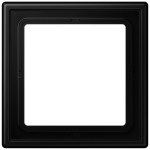 Jung LS981SWM Rahmen 1-fach senkrechte und waagerechte Montage LS 990 graphitschwarz matt 