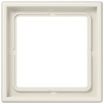 Jung LS981W Rahmen 1-fach senkrechte und waagerechte Montage Duroplast LS 990 cremeweiß 