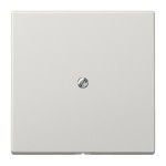 Jung LS990ALG Leitungsauslass mit Zugentlastung Duroplast Serie LS lichtgrau 