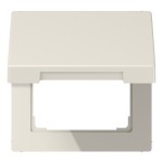 Jung LS990BFKL Klappdeckel mit Rückstellfeder Thermoplast Serie LS cremeweiß 