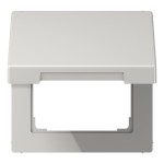 Jung LS990BFKLLG Klappdeckel mit Rückstellfeder Thermoplast Serie LS lichtgrau 