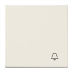Jung LS990K Wippe 1-fach Symbol Klingel Duroplast Serie LS cremeweiß 