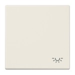 Jung LS990L Wippe 1-fach Symbol Licht Duroplast Serie LS cremeweiß 