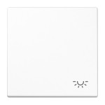 Jung LS990LWW Wippe 1-fach Symbol Licht Duroplast Serie LS alpinweiß 