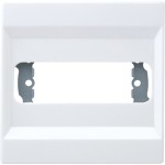 Jung LS994-1WW Abdeckung für 1 D-Subminiatur-Steckverbinder Thermoplast Serie LS alpinweiß 