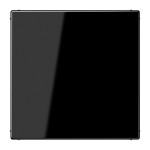 Jung LS994BSW Blind-Abdeckung (gerastet) Thermoplast Serie LS schwarz 