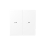 Jung LS995PWWM Wippe 2-fach mit Pfeilsymbolen Serie LS schneeweiß matt 
