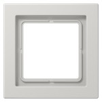 Jung LSD981LG Rahmen 1-fach senkrechte und waagerechte Montage Duroplast LS-DESIGN lichtgrau 