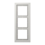 Jung LSD983LG Rahmen 3-fach senkrechte und waagerechte Montage Duroplast LS-DESIGN lichtgrau 