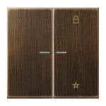 Jung ME1701AT Steuertaste Universal Messing Serie LS Messing antik 