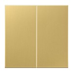 Jung ME2995C Wippe 2-fach Messing Serie LS Messing classic 