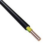 Erdkabel PVC schwarz NYY-J 1x16mm² RE eindrähtig Meterware 