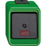 Merten 372677 Wipp-KontrollschalterWechsel grün AGRAR 