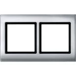 Merten 400260 AQUADESIGN-Rahmen 2-fach aluminium 