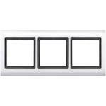 Merten 400319 AQUADESIGN-Rahmen 3-fach polarweiß 