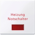 Merten 432925 Wippe für Heizungs-Notschalter aktivweiß glänzend System M 