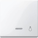 Merten 435919 Wippe mit Kontrollfenster und Aufdruck Licht polarweiß glänzend System M 