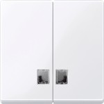 Merten 438525 Wippe für Serienschalter mit Symbolfenster aktivweiß glänzend System M 