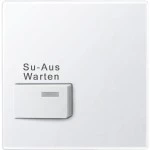 Merten 452319 Zentralplatte für Dienstzimmer-Anzeigeeinheit polarweiß glänzend System M 