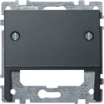Merten 464614 Schrägauslass anthrazit System M 