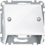 Merten 464919 Schrägauslass polarweiß glänzend System M 