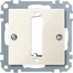 Merten 467844 Zentralplatte für D-Subminiatur-Steckverbinder 25-polig cremeweiß glänzend System M 