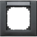 Merten 476114 M-PLAN-Rahmen 1-fach beschriftbar anthrazit 