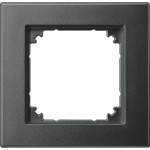 Merten 488114 M-PLAN II-Rahmen 1-fach bündiger Einbau anthrazit 