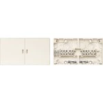 Merten 521044 Geräteanschlussdose mit Dreierteilung UP+AP cremeweiß 