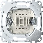 Merten MEG3150-0000 Taster-Einsatz Schließer 1-polig 10A AC 250V Steckklemmen 