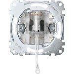 Merten MEG3184-0000 Zug-Taster-Einsatz mit separatem Meldekontakt Schließer 1-polig 10A AC 250V Steckklemmen 